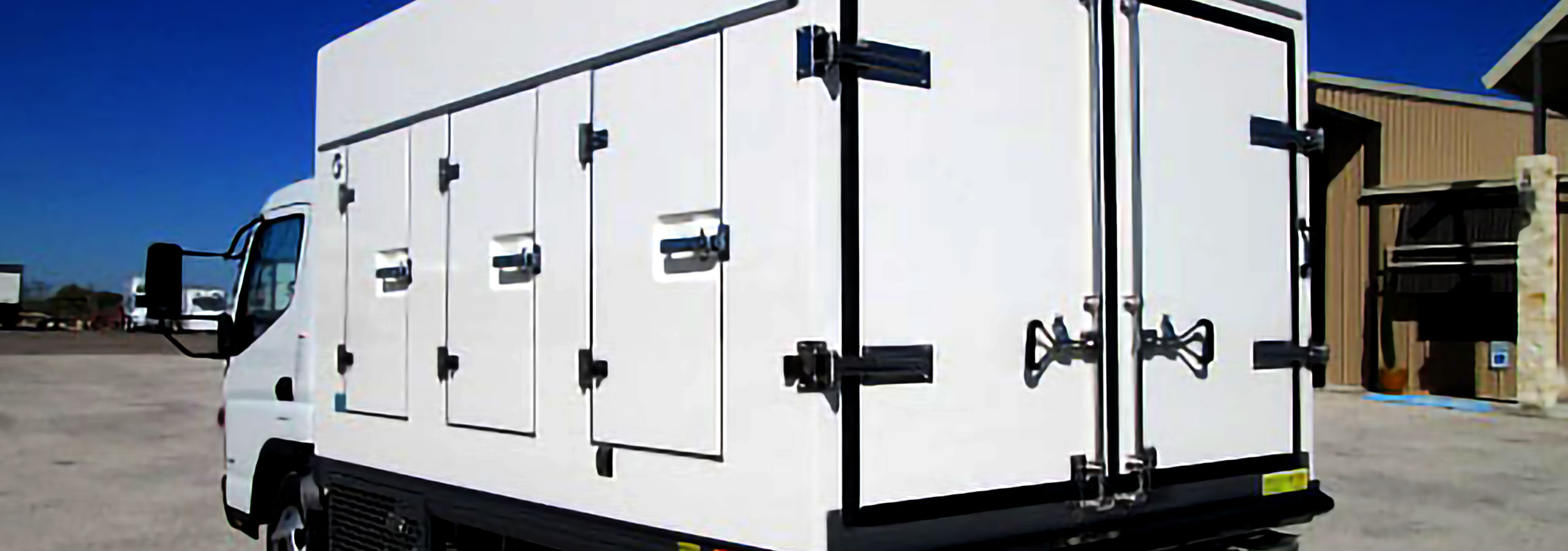 Cold Car USA, standard 3x3 low temperature refrigerated body