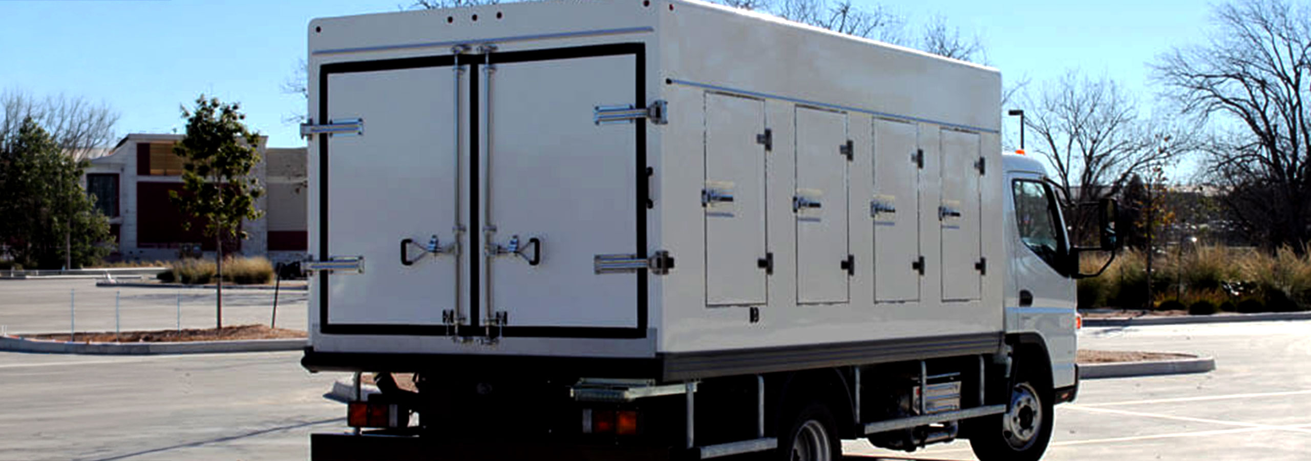 Cold Car USA, standard 4x4 low temperature refrigerated body