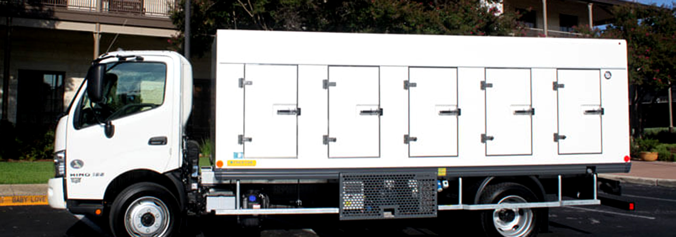 Cold Car USA, standard 5x5 low temperature refrigerated body