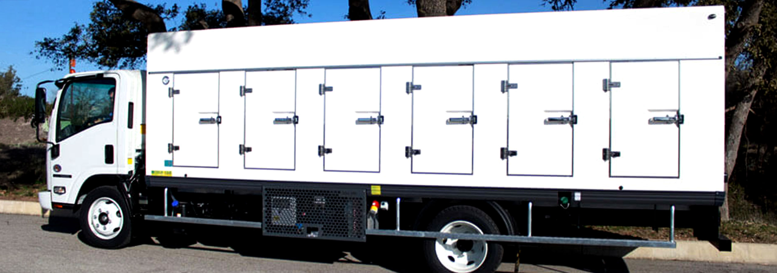 Cold Car USA, standard 6x6 low temperature refrigerated body
