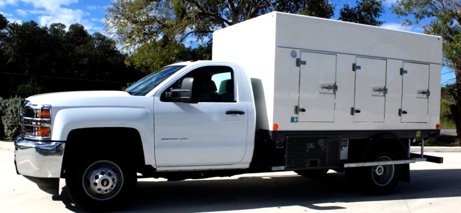 Cold Car USA, standard 3x3 low temperature refrigerated body